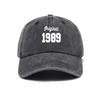 Trendy and Versatile Outdoor Street Style Retro Washed Printed Baseball Cap for Men and Women In Multiple Colors Available