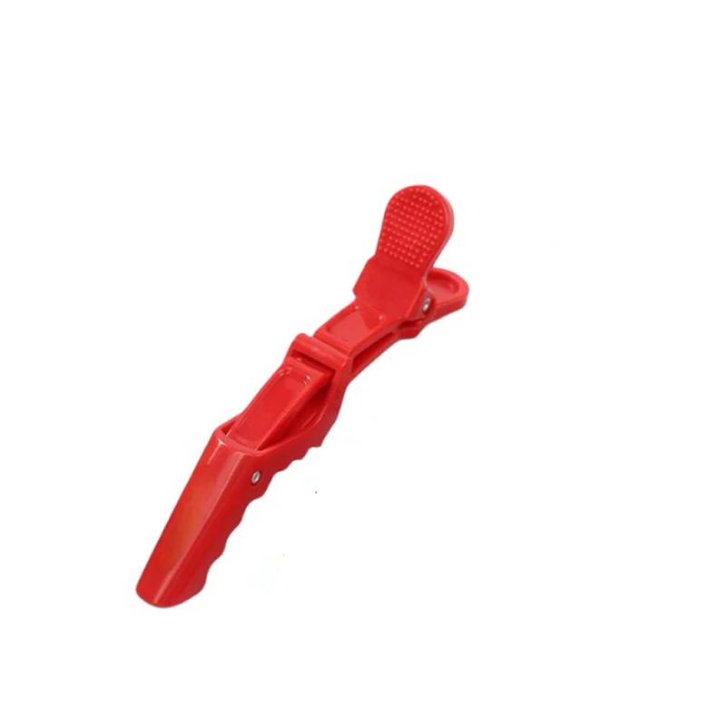 6pcs/Lot Plastic Hair Clip Hairpin Hairdressing Clamps Claw Section Alligator Clips Barber For Styling Salon Accessories