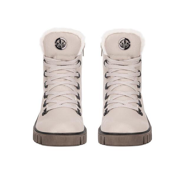Rieker Y3432-60 Beige Ankle Boots