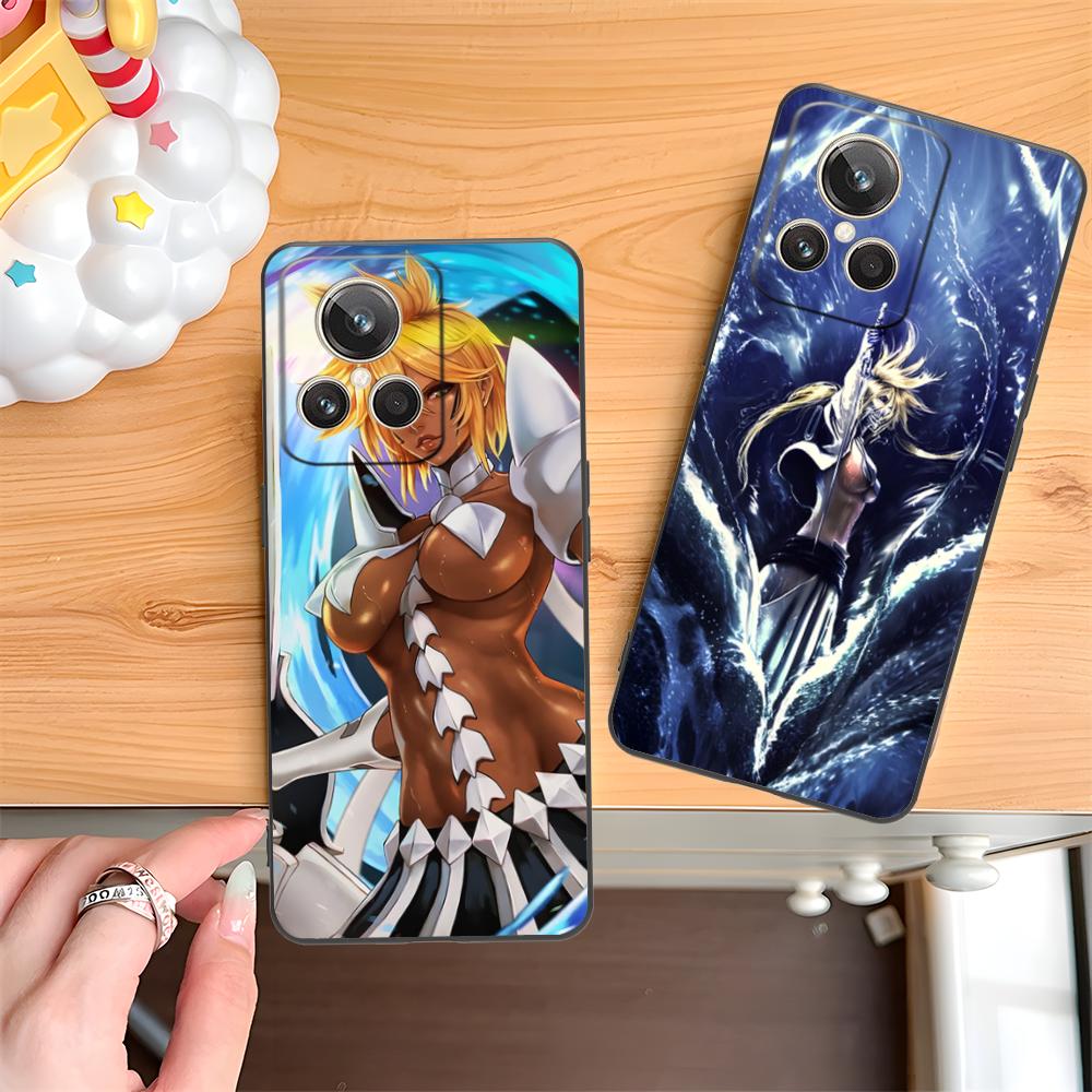 Bleach Tier Harribel Cell Phone Case for Realme 15 14 13 12 11 10 9 Pro Plus T i Lite 5G Colorful Printing Cover Luxury Cover