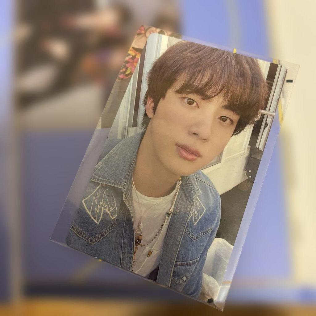 [USED] BTS Memories 2021 DVD Jin Trading Card