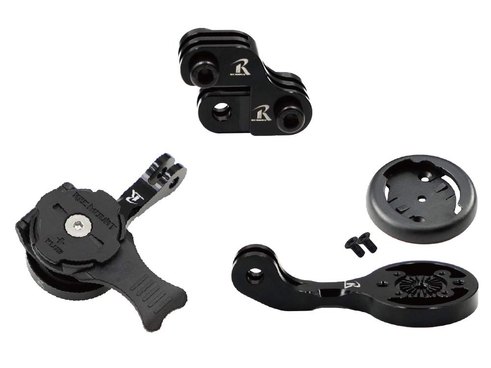 

Triple adapter set for Trek Bontrager Blender mounting position for Bryton combination 1 separate case [RekMountPlus] system, (CS) Rider,