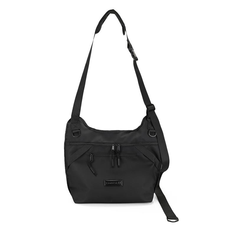 

Oxford Cloth Hobo Bag Multi-Pocket Design Casual Adjustable Shoulder Bag for Daily Use