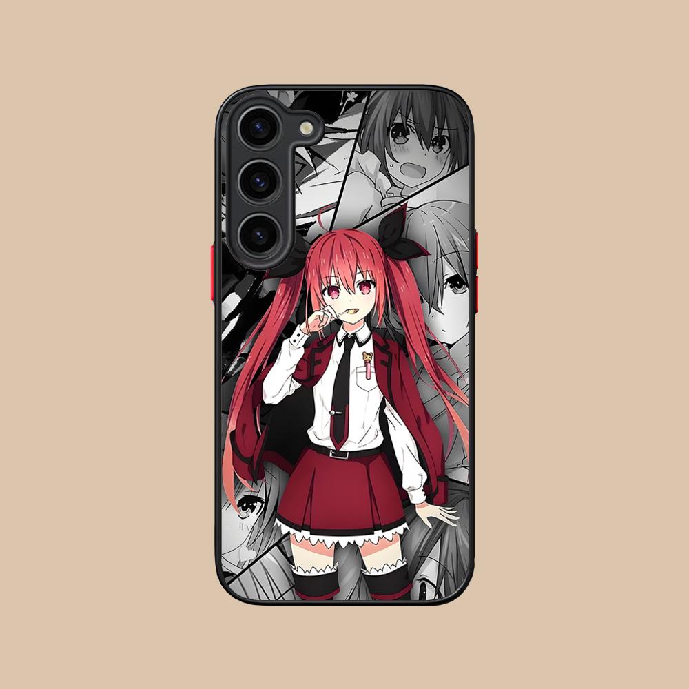 Date a Live Kotori Itsuka Silikon Handyhülle für Samsung Galaxy S26 S25 S24 S23 S22 S21 Plus FE Ultra Bunte Hülle