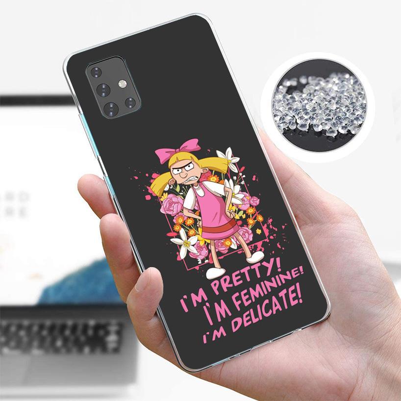 Cartoon Hey Arnold Fondos Phone Case For Samsung Galaxy A52 A32 A22 A12 A51 A31 A50S A30S A20S A10S Note 20 Ultra 10 Plus S10 A7