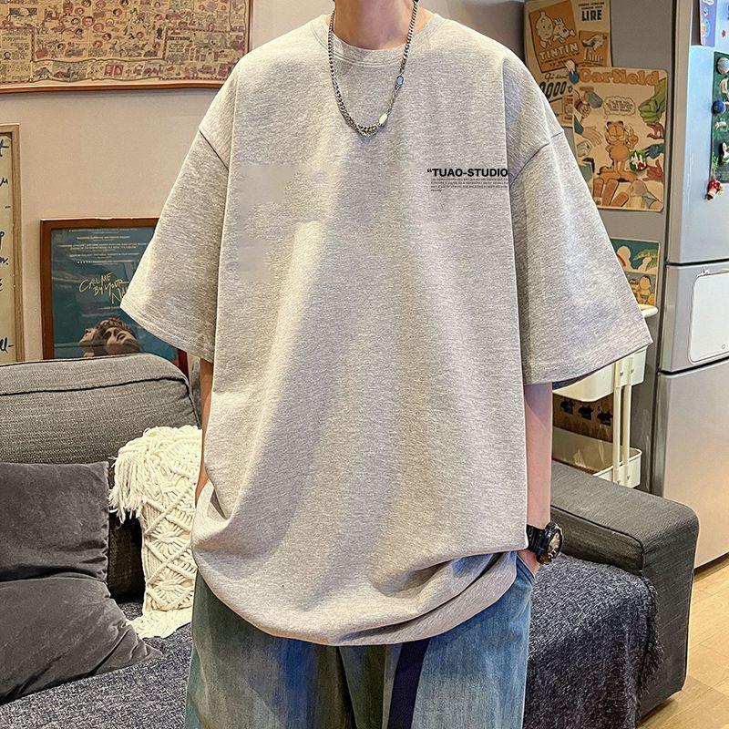 Summer Men T-shirts Cotton Short Sleeve T Shirt Comfortable Fabric Sportwear