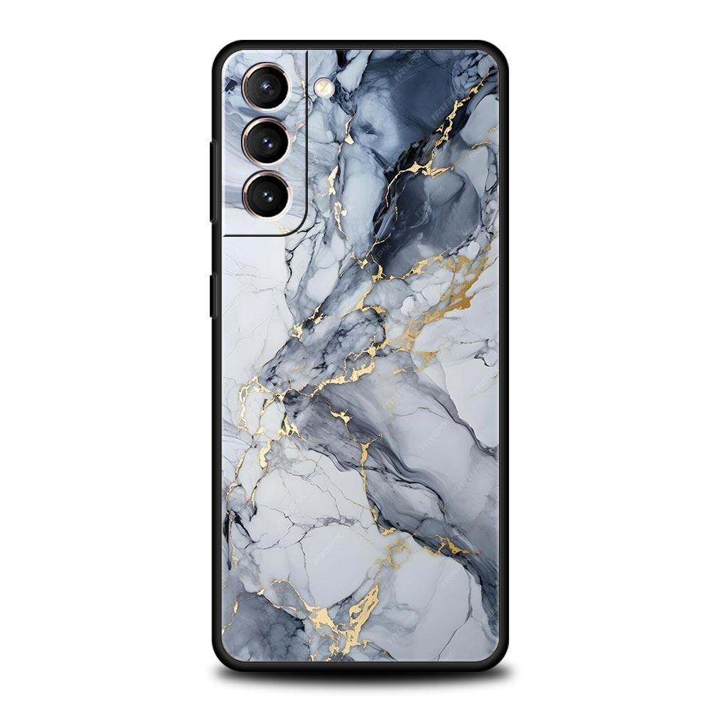 Aquarell Marmor Handyhülle Für Samsung Galaxy S25 S24 S23 S22 S20 Ultra S21 FE 5G S10 Plus S10E Weiche TPU Hülle