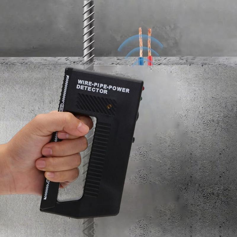 Wall Scanner Metal Detector High Sensitivity Adjustable Wire Locator In Wall Stud and Pipe Finder Sound and Visual Alarms
