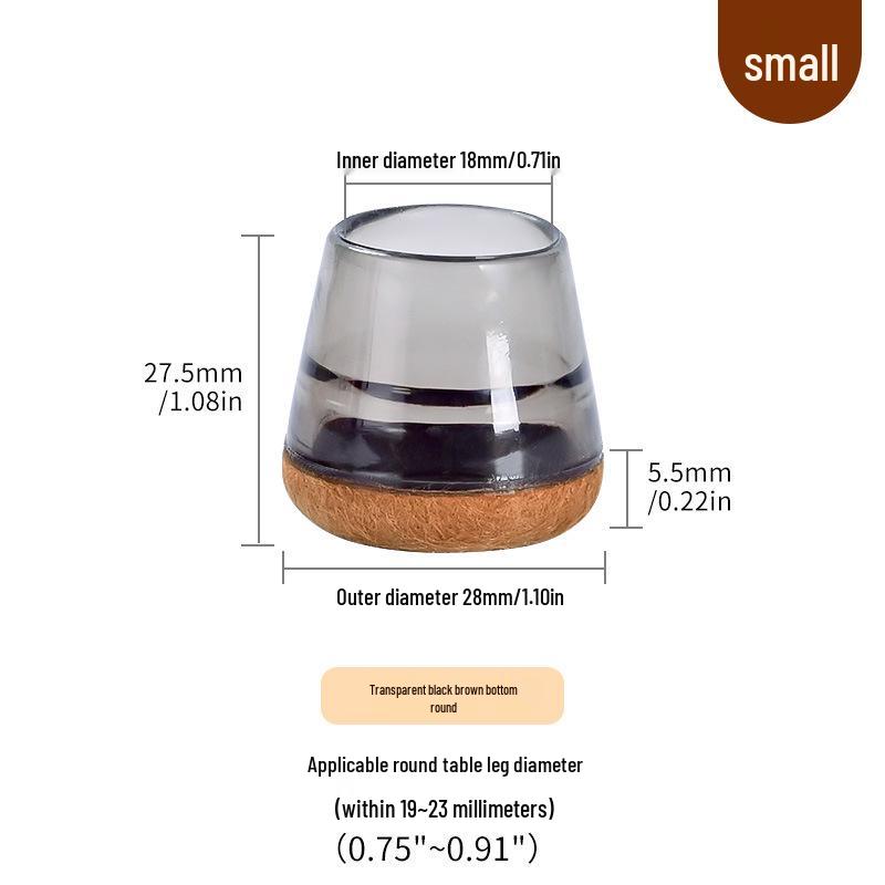 Silicone Chair and Table Leg Covers - Silent, Non-Slip Protection for Furniture