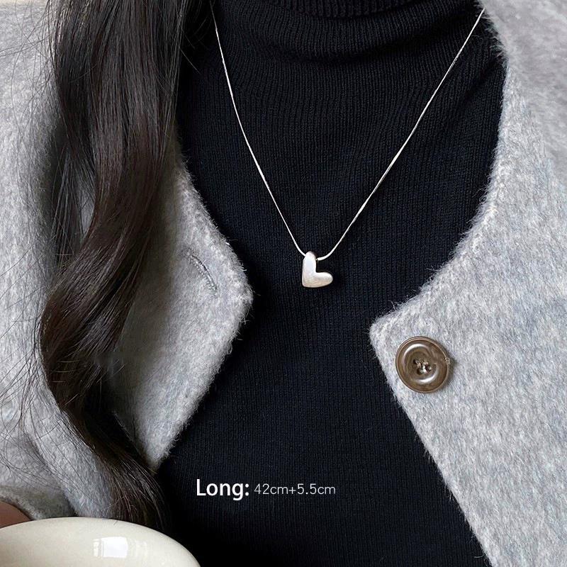 VENTFILLE Colier cu Mărgele Geometrie din Argint Sterling 925 pentru Femei Fată Design Coreean Colier Versatil Bijuterii Dropship Vânzare cu Ridicata