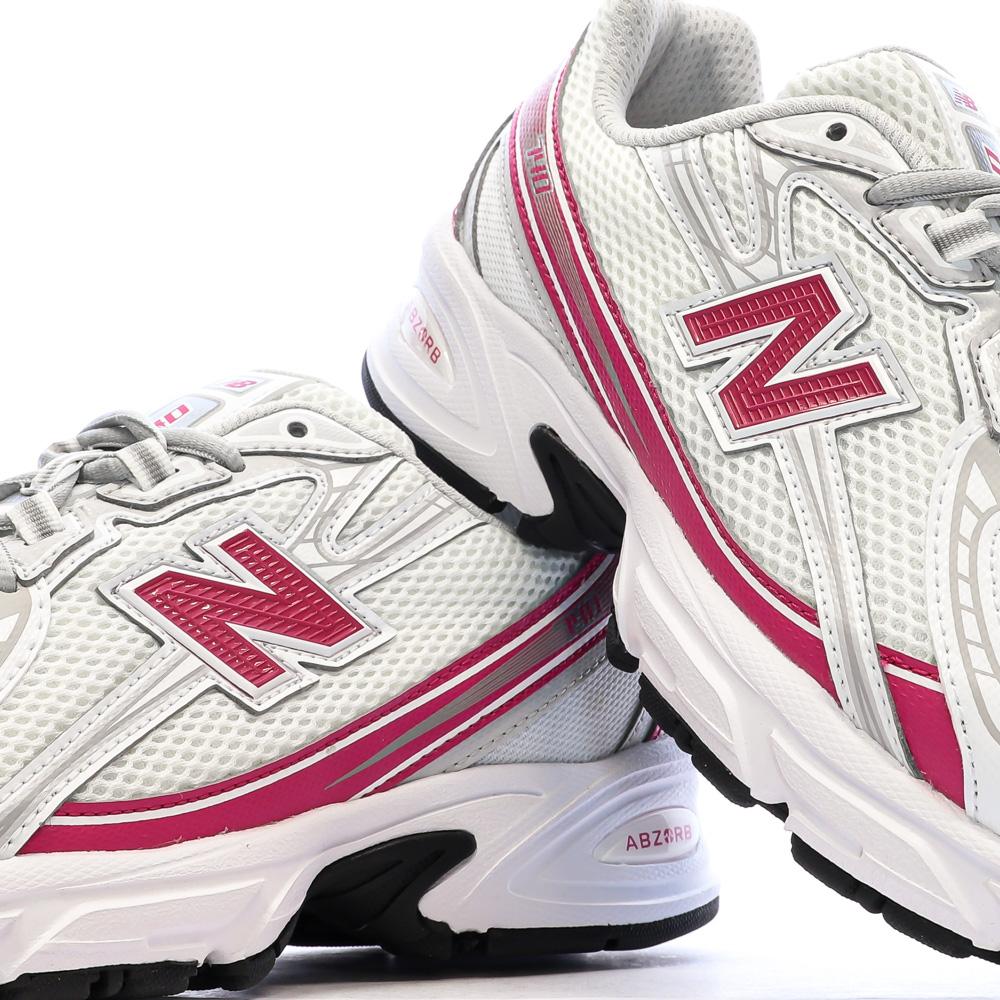 New Balance 740 Sneakers Breathable Upper White/Pink