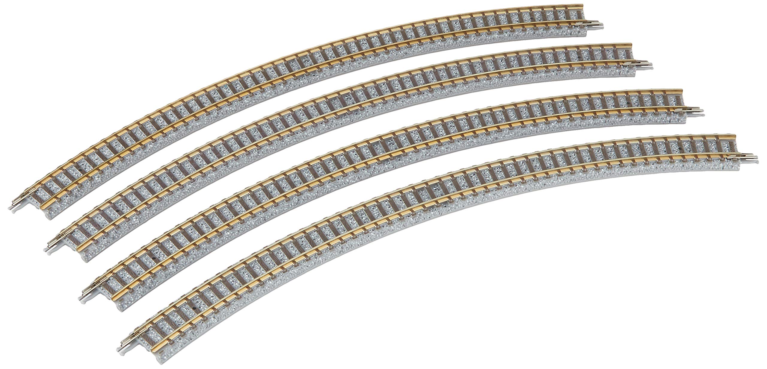 TOMYTEC TOMIX N Gauge Curved Rail F Set of 4 1852 Model Train Supplies C317-45