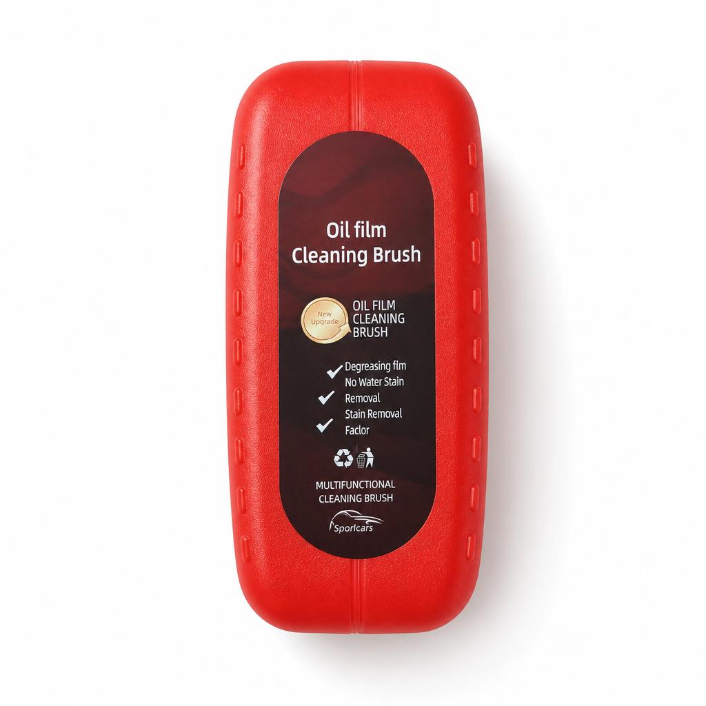 Oil Film Remover Brush for Car Glass - Decontamination Cleaning Wipe for Stains