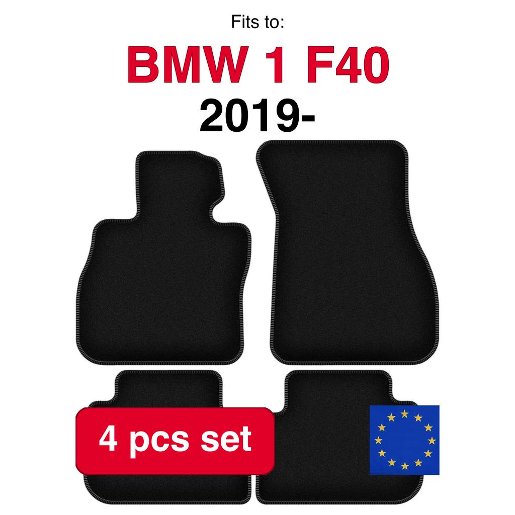 Basic Velour Car Mats For Bmw 1 Series F40 Hatchback (2019-)
