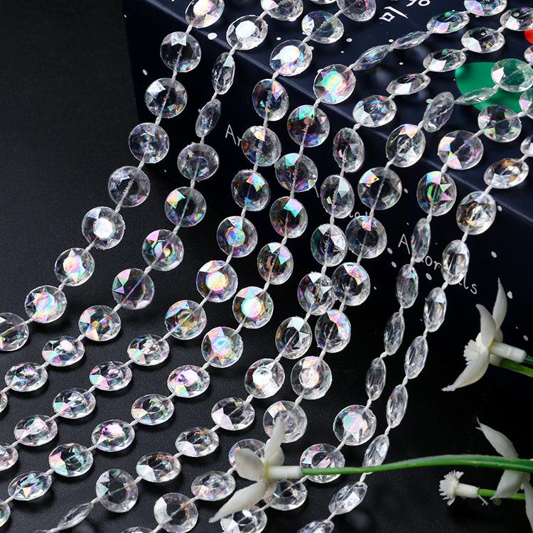 Acrylic Bead Chain Wedding Aisle & Hall Decoration Curtain Ornament