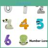 Entzückende Number Lore Plüsch-Babypuppe Weich Gefüllt Lernspielzeug Heimdeko Weihnachtsgeschenk