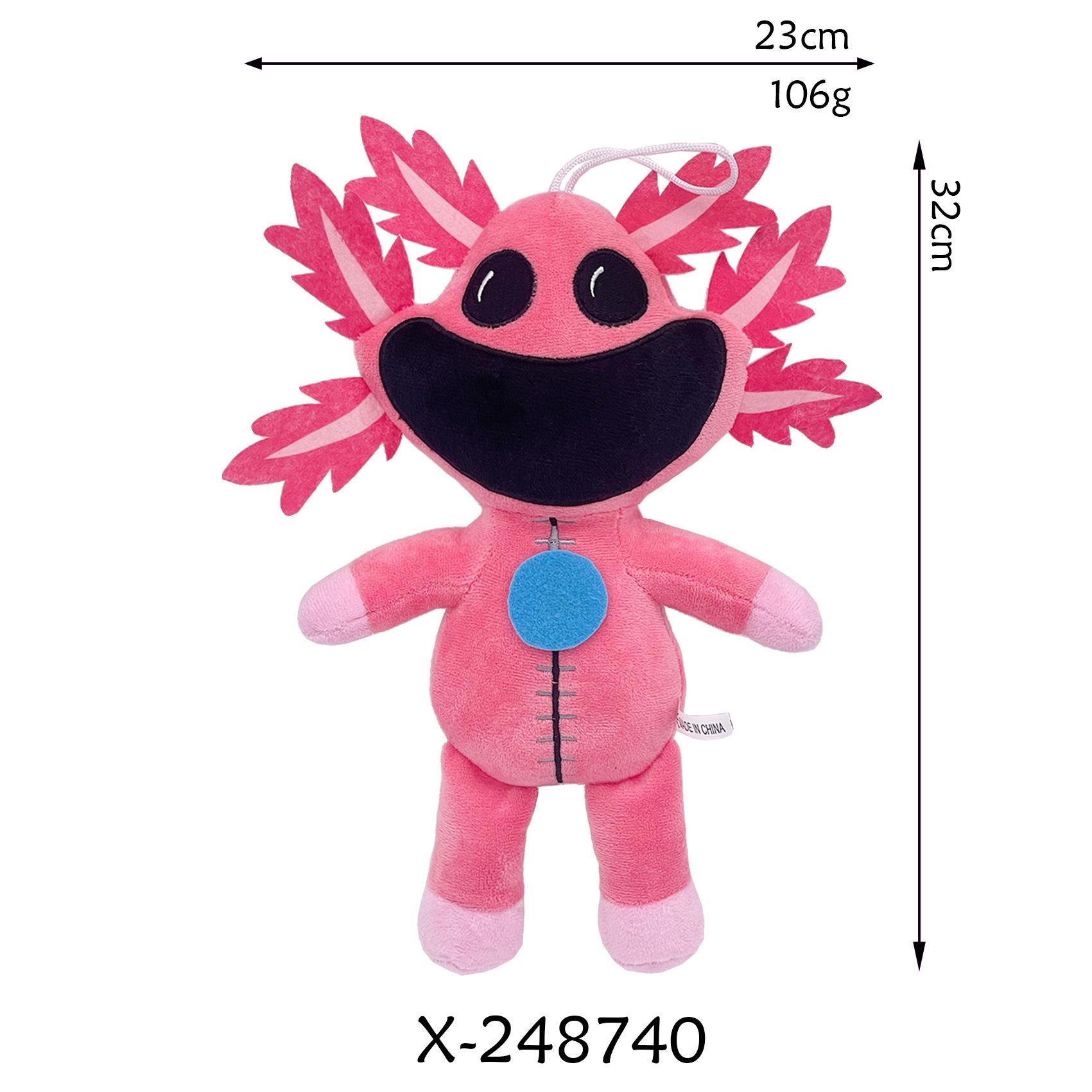 

Новая плюшевая игрушка Smiling Critters Luminous Big Mouth Purple Cat Poppy Smiling Doll 6