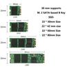 Compactly M.2NGFF SSDs To USB3.0 Adapter Converter Supports Multiple Size and Operating Systems Highly Speed Access