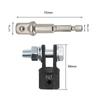 1/2 inch Cricuri foarfece Adaptor Drive Cheie de impact Adaptor Instrument Cric de forfecare Adaptor din oțel crom-vanadiu Tijă de articulație sferică din oțel