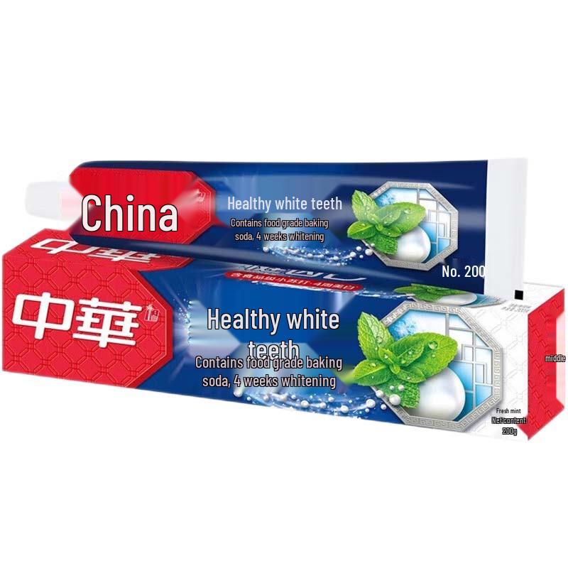 

Zhonghua Healthy White Baking Soda Mint Toothpaste