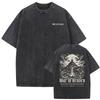 Christian Religious Series Jesus Vintage Washed T-shirt Men Women Gothic Rock Oversized Short Sleeve T Shirts Hip Hop Streetwear