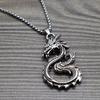 Chinese Dragon Pendant Necklace, 2024 Year of The Dragon Zodiac Jewelry