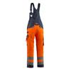 Mascot Mens Newcastle Safe Supreme Hi-Vis Bib And Brace Overall