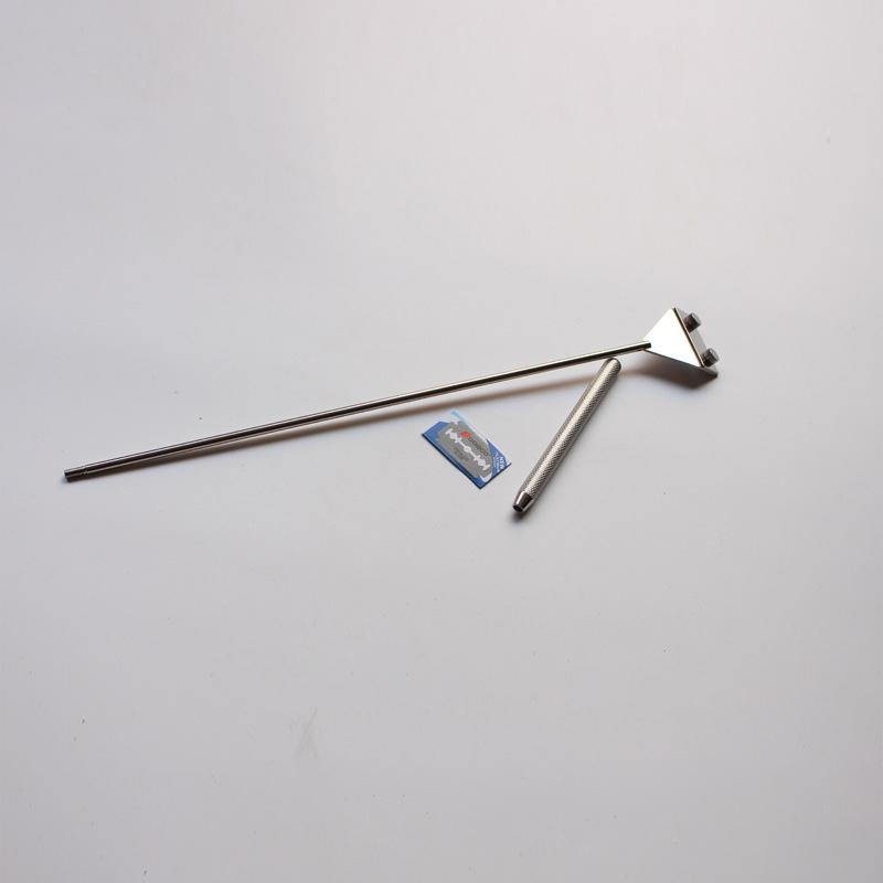 Aquarium Stainless Steel Fish Tank Algae Scraper Blade Aquatic Water Live Plant Glass Cleaner