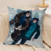 TV HHeartstopper Cushion Cover Soft Plush Throw Pillow Cover  DoubleSided Decorative Cushion Case  Sofa Bedroom Home Decor