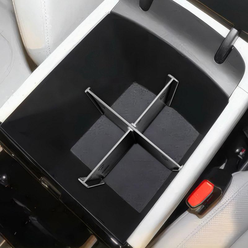 Center Console Organizer Armrest Dividers Tray for 2025 Hyundai Tucson Limited and Tucson Hybrid/Plug-in Hybrid Car Accessories