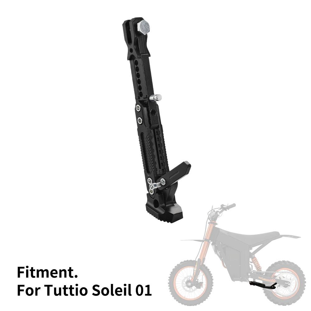 Motorcycle Foot Side Stand Kickstand For Tuttio Soleil 01 Aluminum Electric Dirt Bike E-bikes Motorcycles Accessories China Mainland