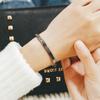 Europäisches und Amerikanisches Einfaches Roségold Paar Armband Herren- und Damen-Offenes Armband Schmuck Direkt Kleine Waren