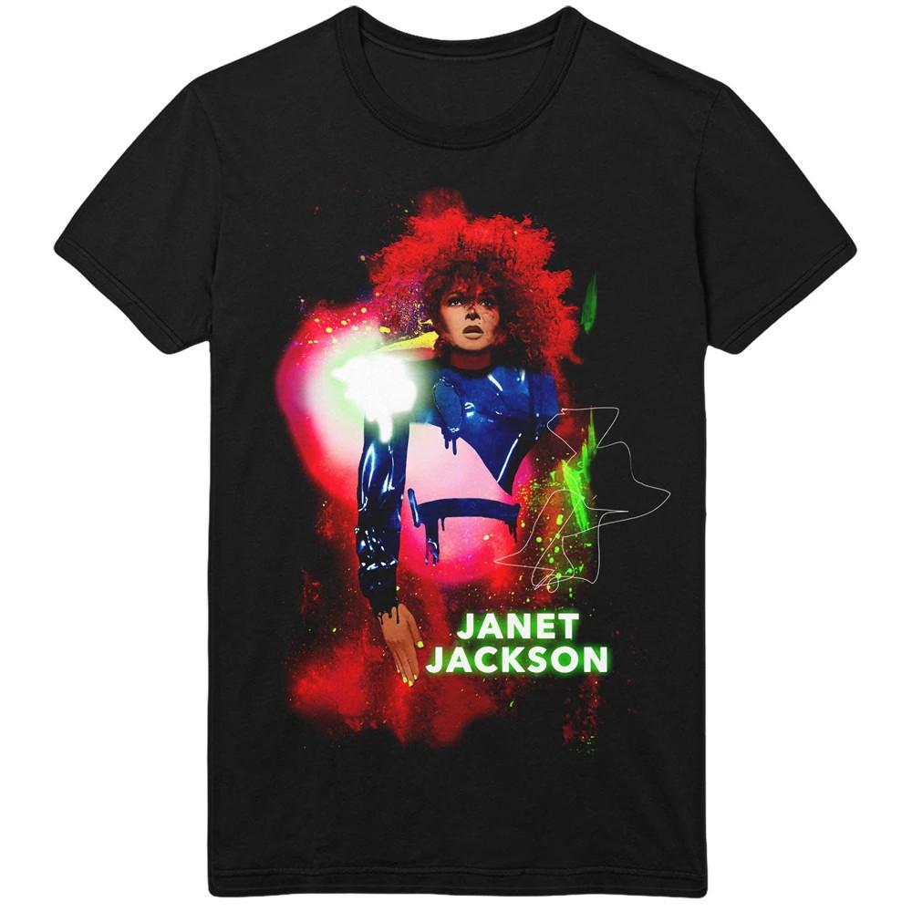 Janet Jackson Metamorphosis Portrait Cotton Black Unisex All Size S-5XL T-Shirt Unisex T-Shirt XXXXL