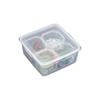 Rectangular Compartmented Food Storage Container