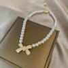 Coquette Aesthetic Pearl Necklace Korean Fashion Choker Planet Necklace Heart Pendant Y2K Accessories Cool Girl Hip Hop Jewelry