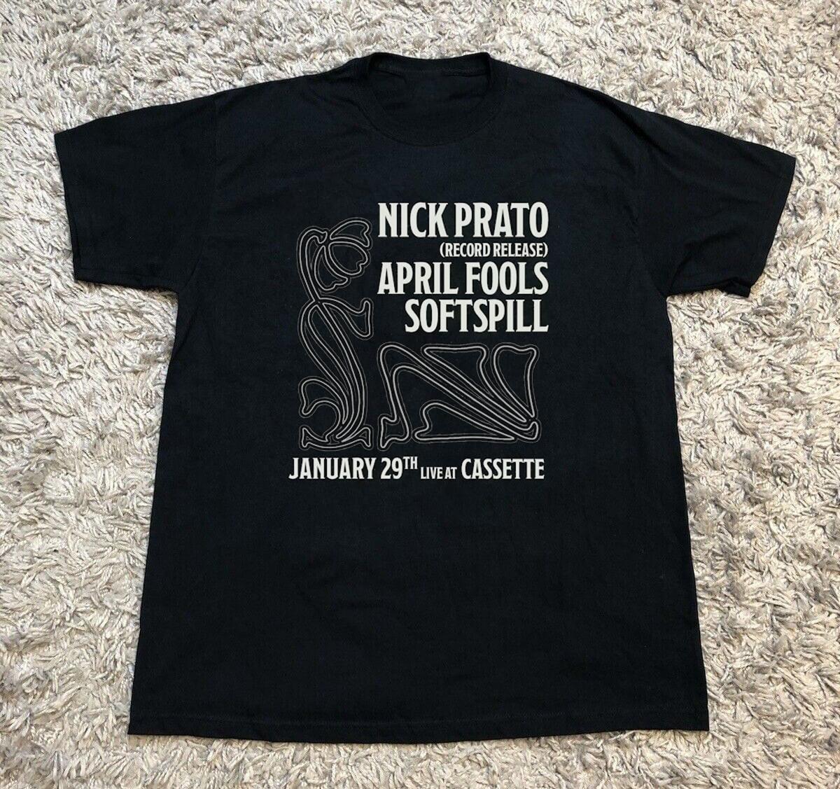 Nick Prato 2026 Tour Black Shirt All size S-5XL Unisex BS849 XXXXL