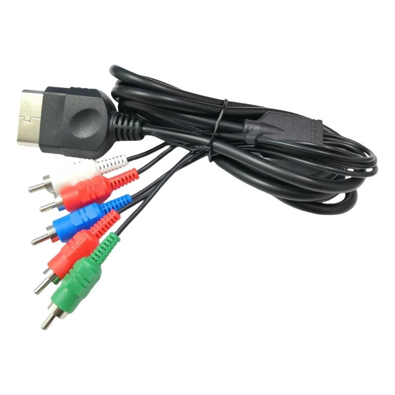 

Quality Component Video Cable HDTV Audios Video Component Cable for Consoles Supports Clear Output 70.87inch Long 1
