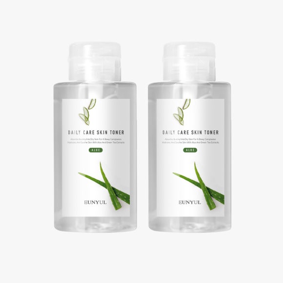 Eunyul Daily Care Aloe Skin Toner 500ml (3 Options)
