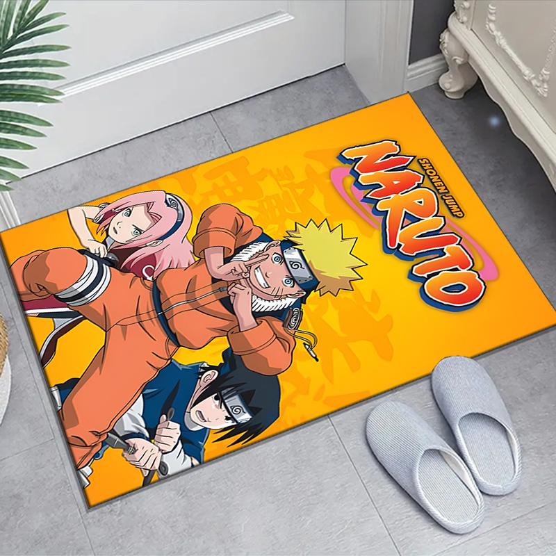 1pc NARUTO Design Area Rug - Non-Slip, Soft & Cozy Floor Mat for Living Room, Bedroom, Office - Indoor/Outdoor Decorative Carpet