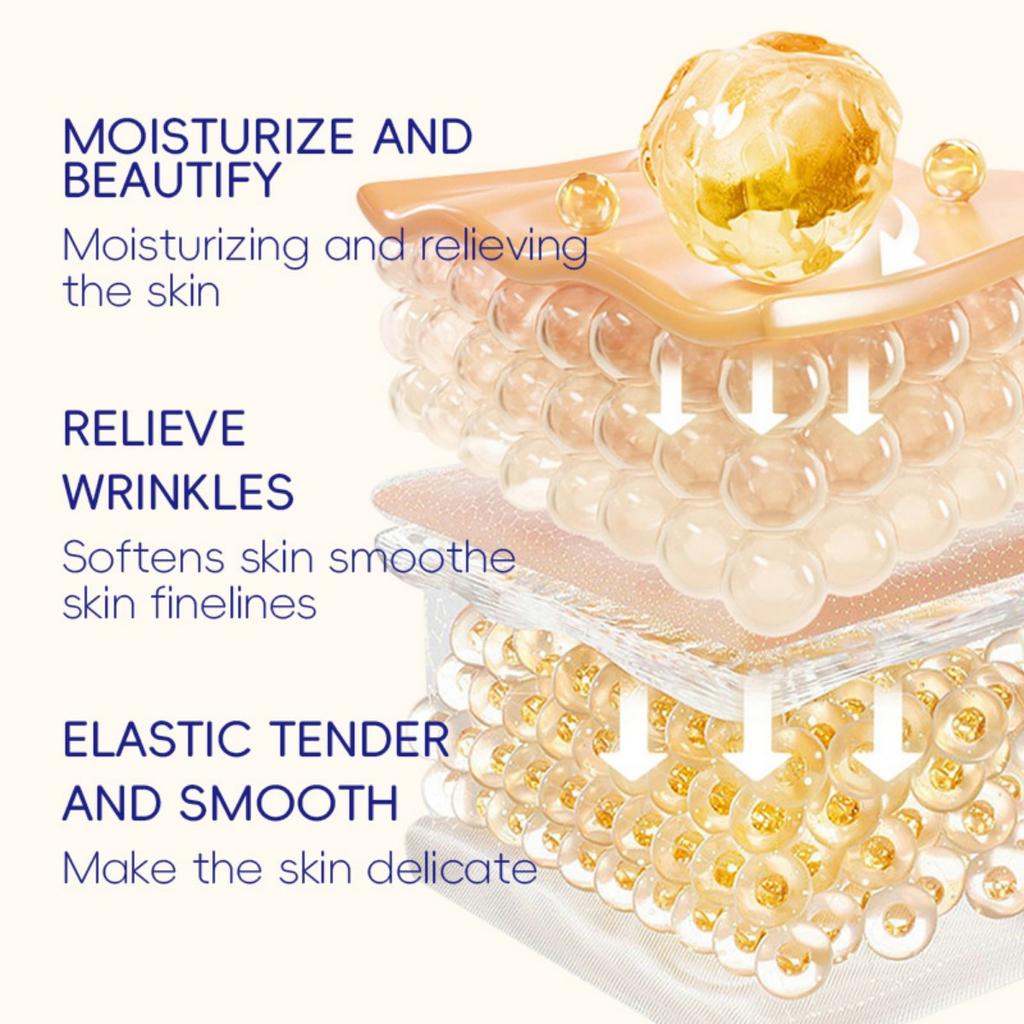 Feuchtigkeitsmaske mit Kollagen