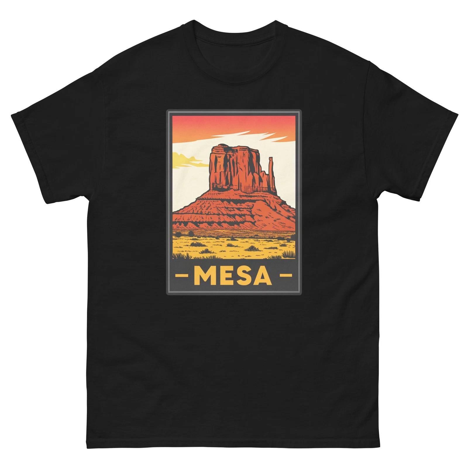 Mesa Geographical Landscape Location Scenery T-Shirt XL