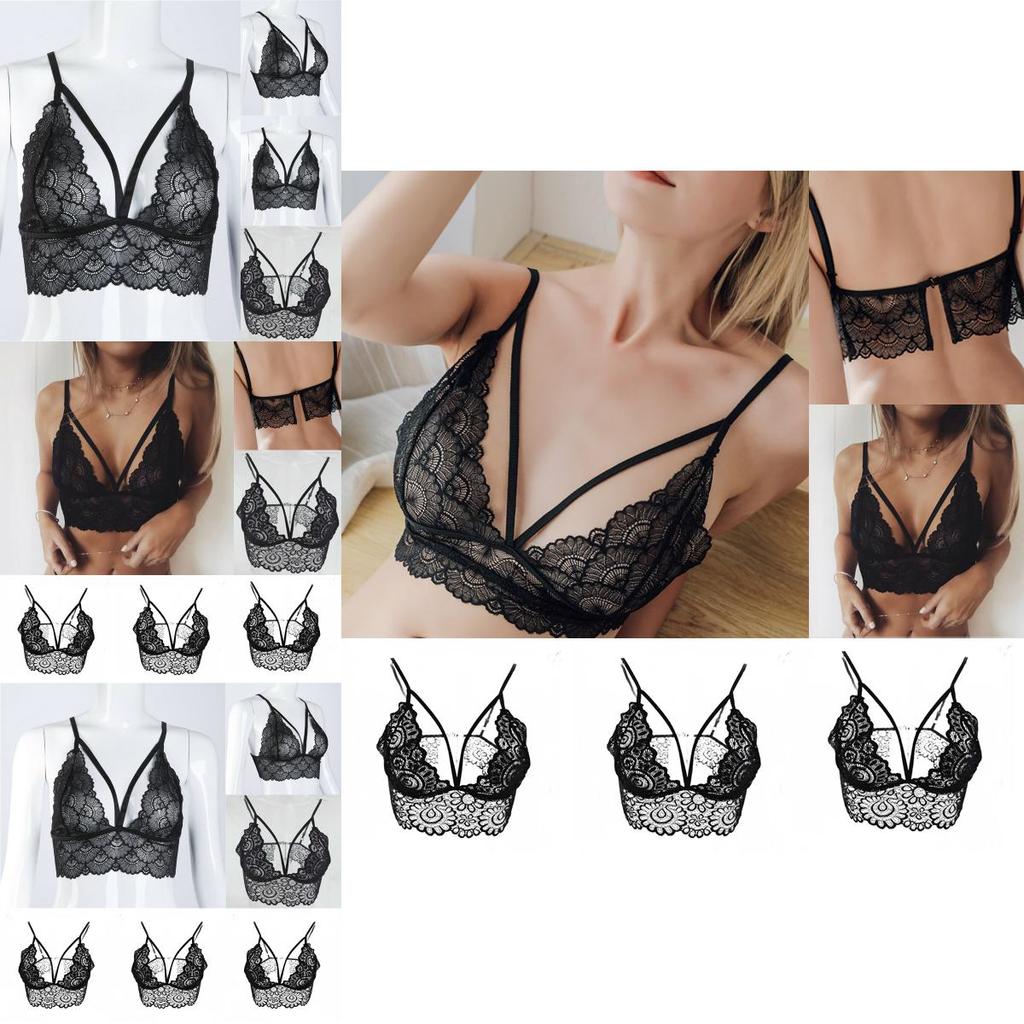 Elegant Women's Lace Bralette With High Elasticity Perfect For Summer Cami Style