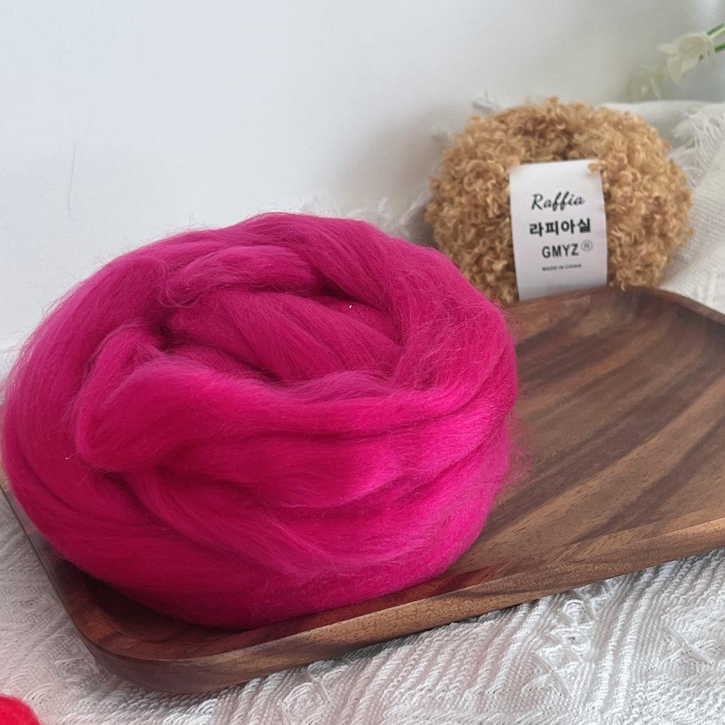 250g/ball Ultra Thick Icelandic Yarn Cotton Candy Imitation Wool Yarn Handmade DIY Weaving Tapestry Bedroom Decoration Material