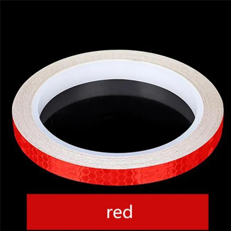 1 Pc 8m Car Styling Reflective Stripe Tape Motorcycle Bike Body Rim Wheel Stripe Tape Stickers Decorative
