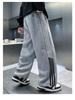 Boys' Casual Sports Sweatpants, 2025 Spring/Autumn Collection, Thickened Velvet, Loose Fit for Youth