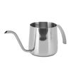 Narrow-Mouth Coffee Kettle, Coffee Pot with Graduated Coffee Drip, Easy To Clean, Stainless Steel, for Coffee and Tea, Perfect for Cafes and Tearooms