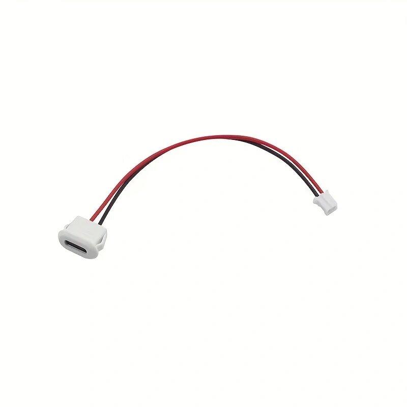 

1 шт. Type-C с фиксатором карты USB-C Зарядный штекер Розетка 3A Высокий ток Быстрая зарядка Разъем Порт USB Type C Разъем Гнездо