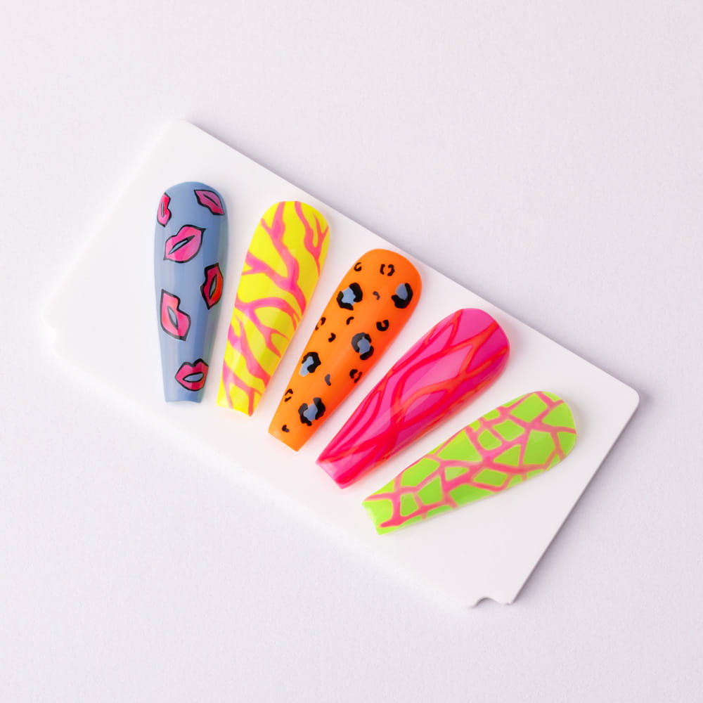 Lakier Hybrydowy Led/Uv Gel Polish Molly Nails Neons Nr 70 Lemon Hema/Di-Hema Free 8G