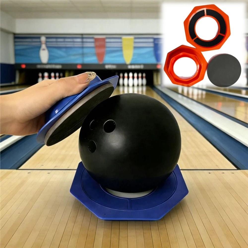 2-in-1 Bowling Ball Holder Non-Slip Bowling Ball Base Bowling Equipment Care