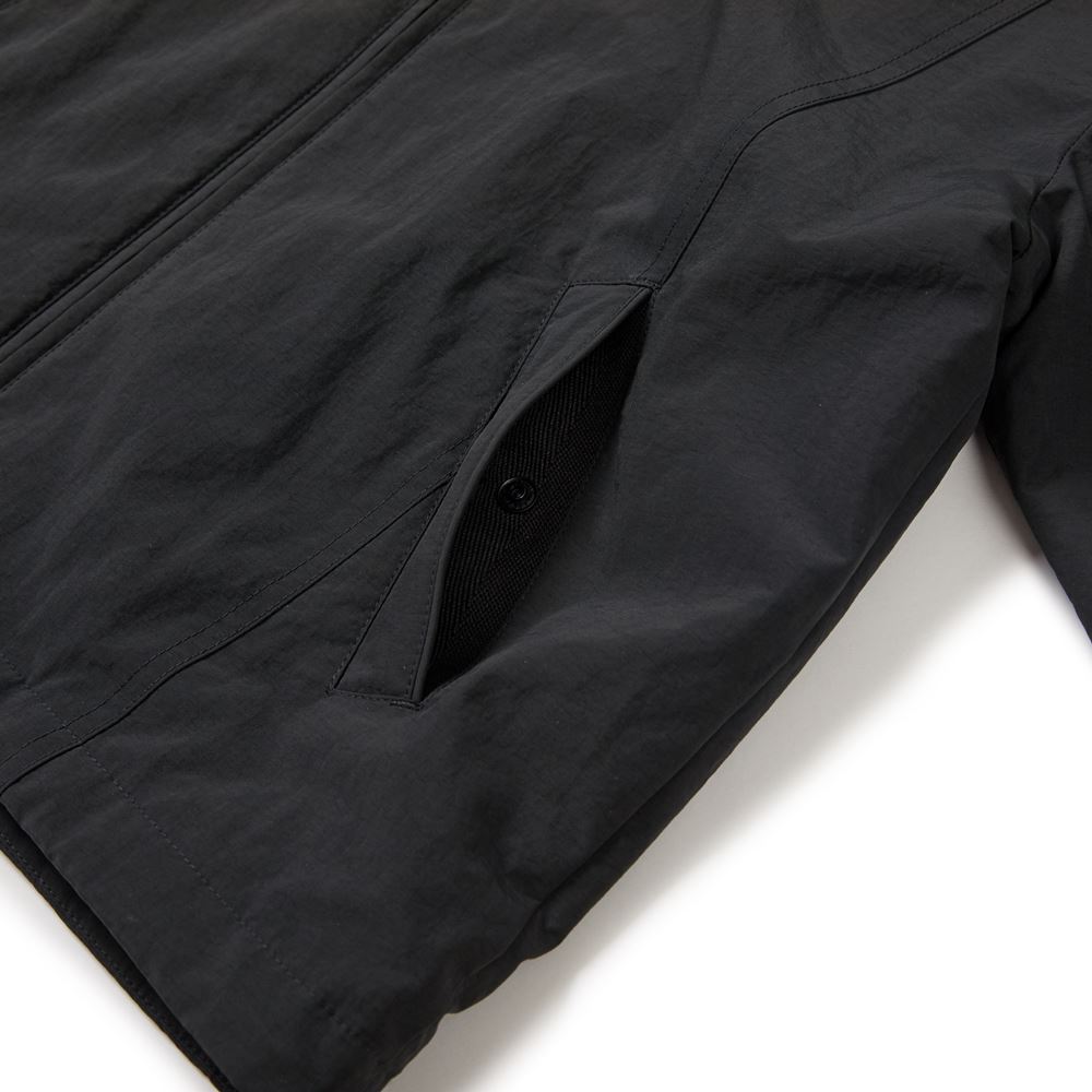SNOWPEAK Campfl Women's Collar Windbreaker Dark Charcoal (S24FWCWB17)